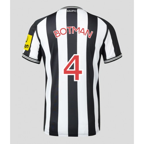 Pánský Fotbalový dres Newcastle United Sven Botman #4 2023-24 Domácí Krátký Rukáv